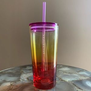 Starbucks Glass Tumbler -NWT
